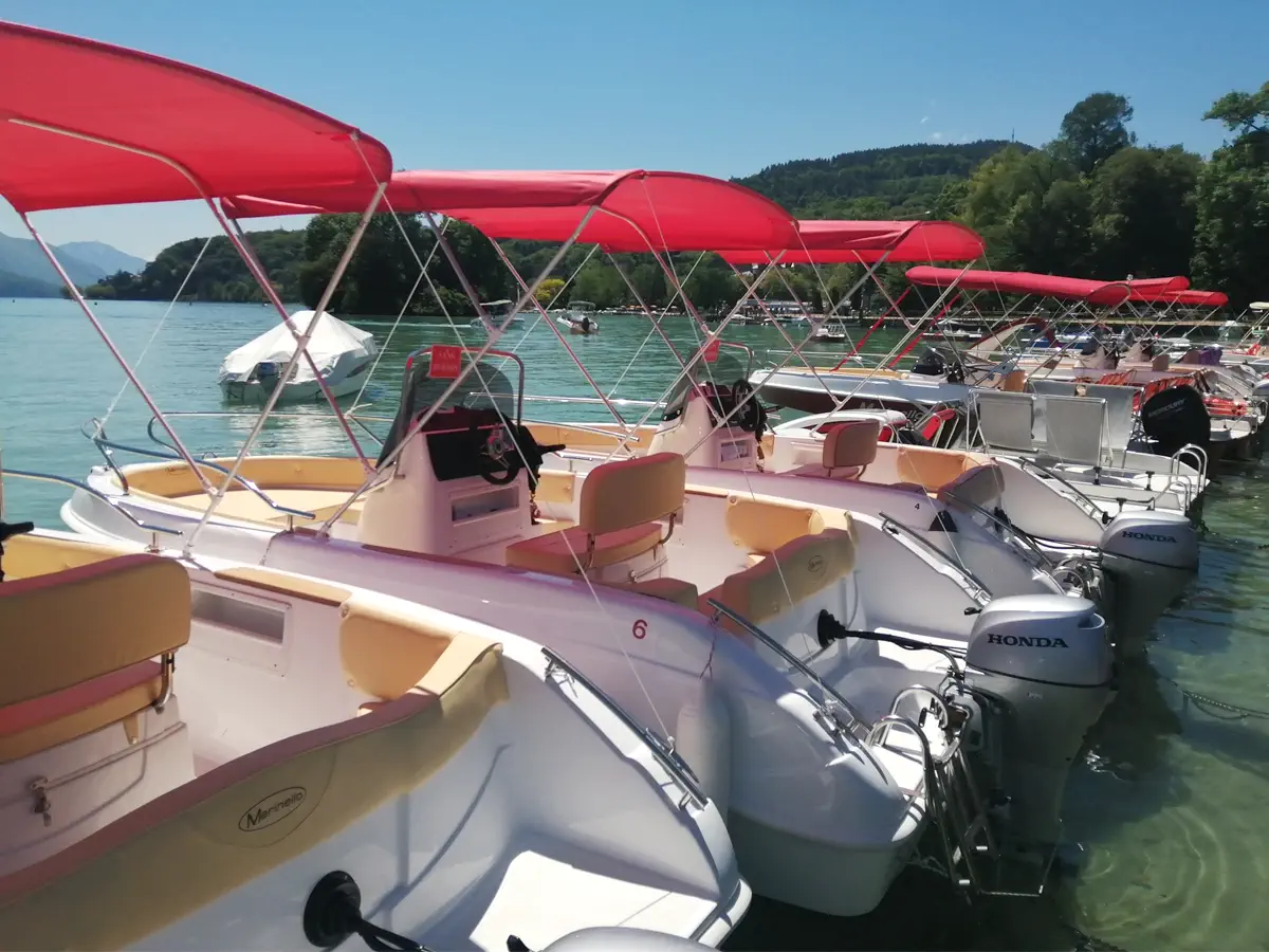 Location Bateau Sans Permis au lac d'Annecy